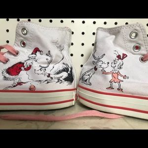The Grinch adult Converse